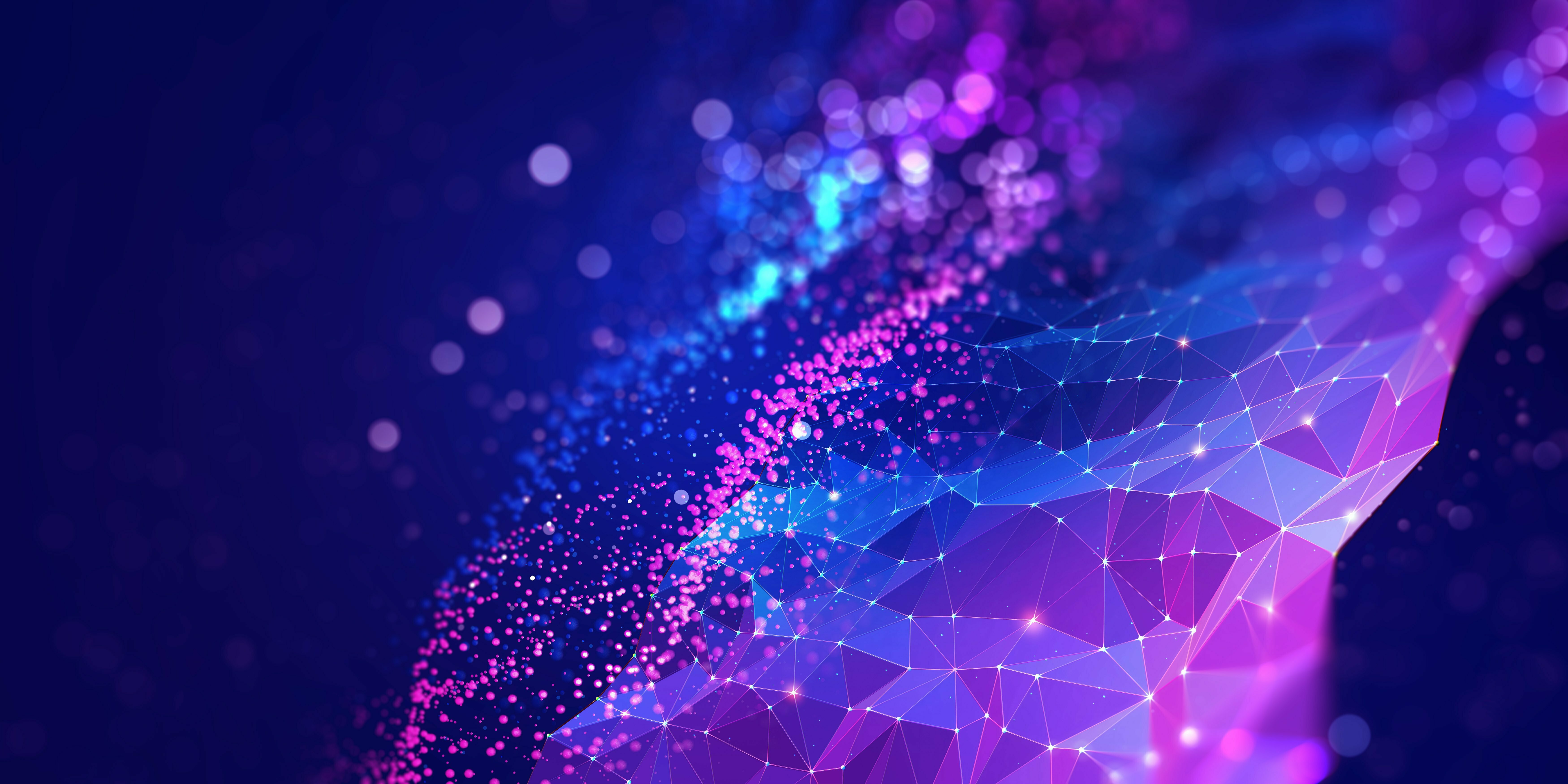 Lights, Glowing, Ethereal, Data